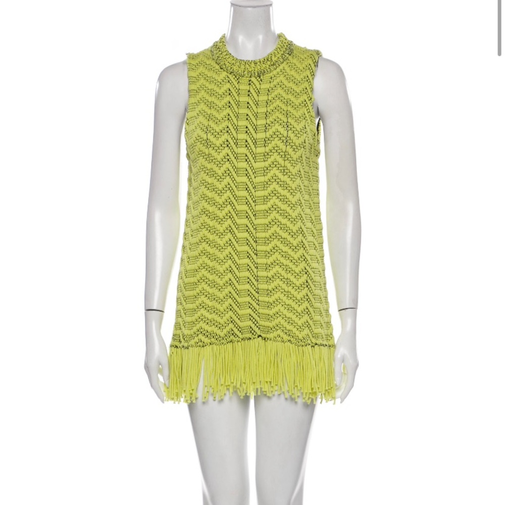 Proenza Schouler Fringe Mini Dress